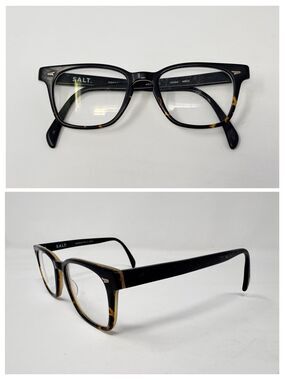 SALT Novak Eyeglass Frames Only 49-19-149 MBKH Handcrafted Japan Made Authentic